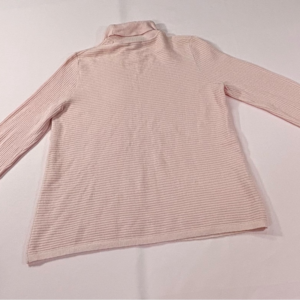 Investments Light Pink Cowl Neck Sweater. Size L. Great Condition. - Picture 5 of 13